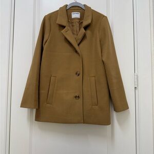 Old Navy Women's Brown Pea Coat